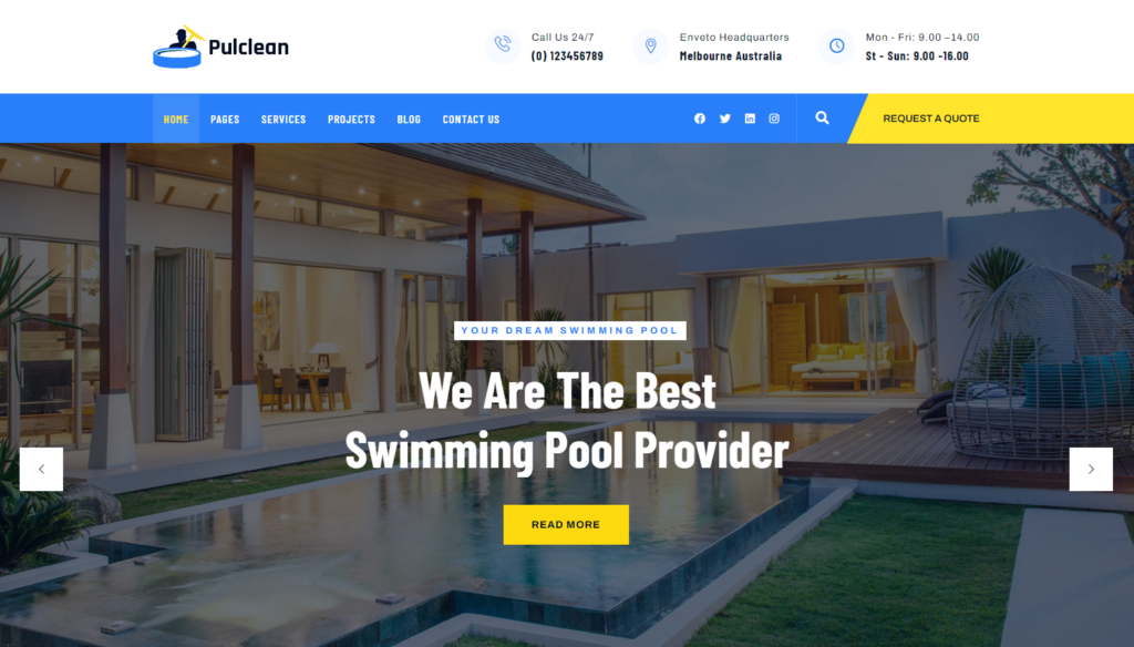 Pulclean - Ein Theme nur für Swimming Pool Hersteller?