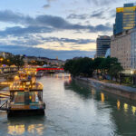 Donaukanal Abendstimmung