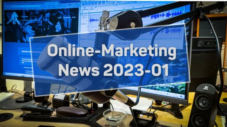 Online-Marketing News 2023-01