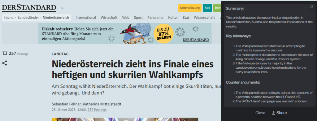 Executive Summary mit bearly.ai
