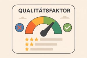 Illustration Qualitätsfaktor