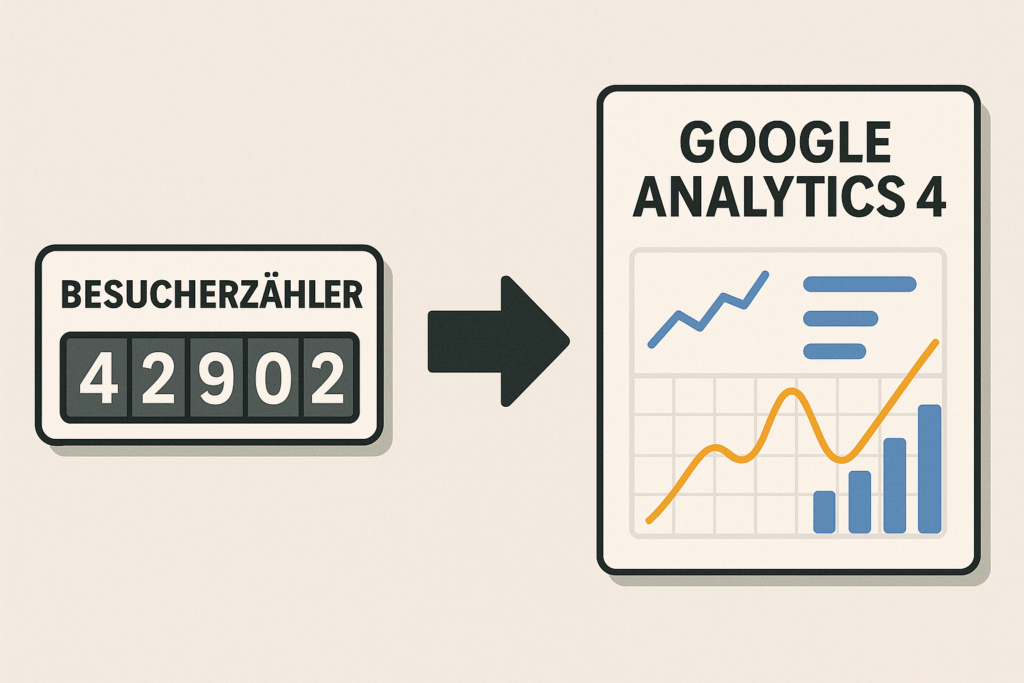 Vom Besucherzähler zu Google Analytics