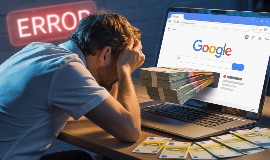 Die 3 größten Fehler bei Google Ads, die viel Geld kosten können