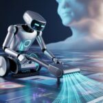 Roboter saugt Website Inhalte ein
