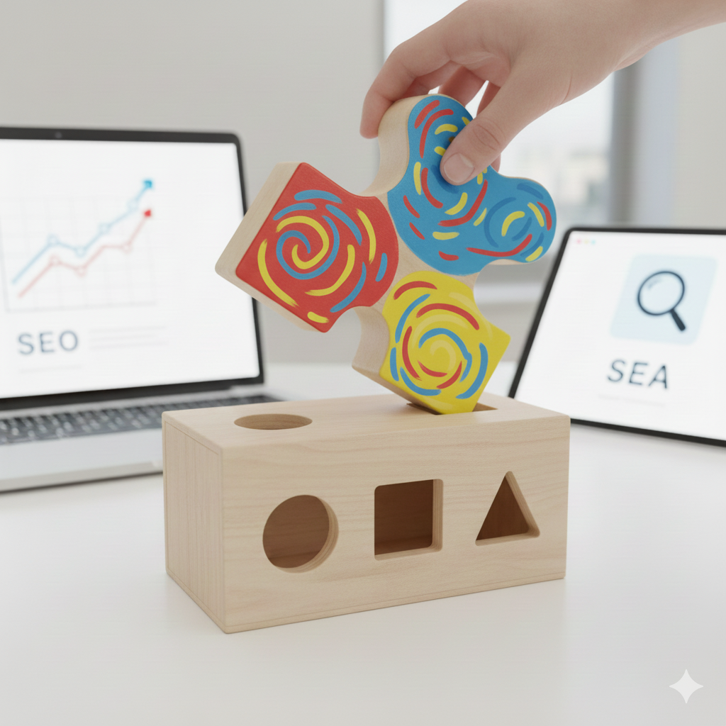 Eine Landing Page für SEO & SEA?